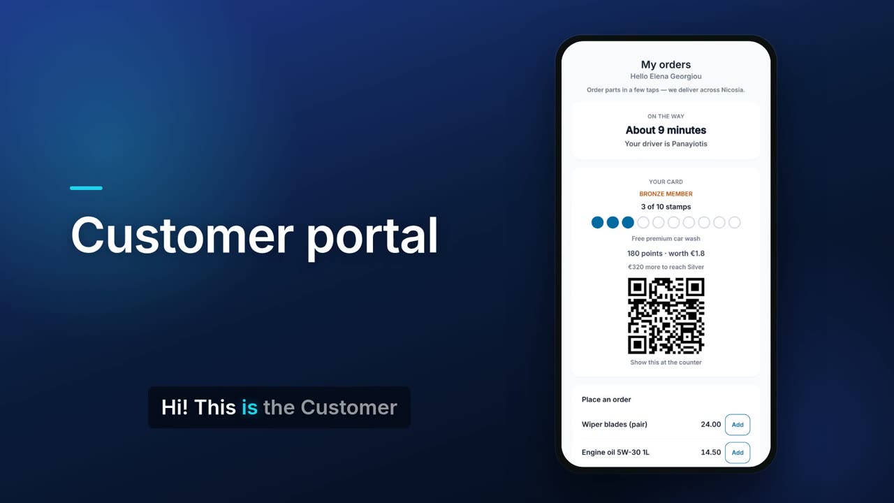 Customer portal