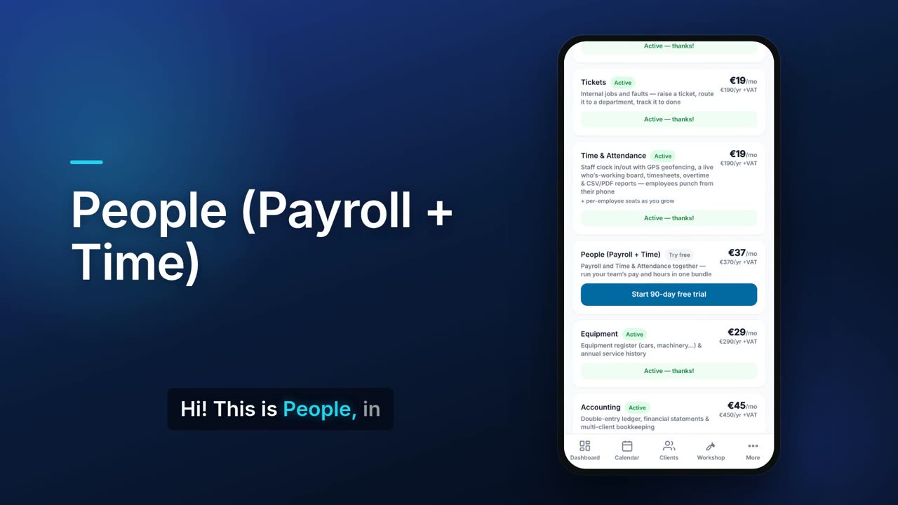 People (Payroll + Time)