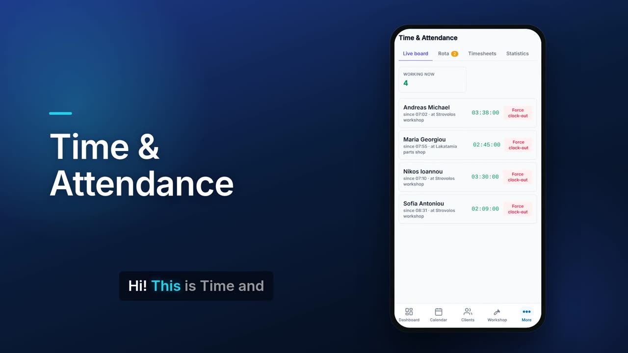 Time & Attendance